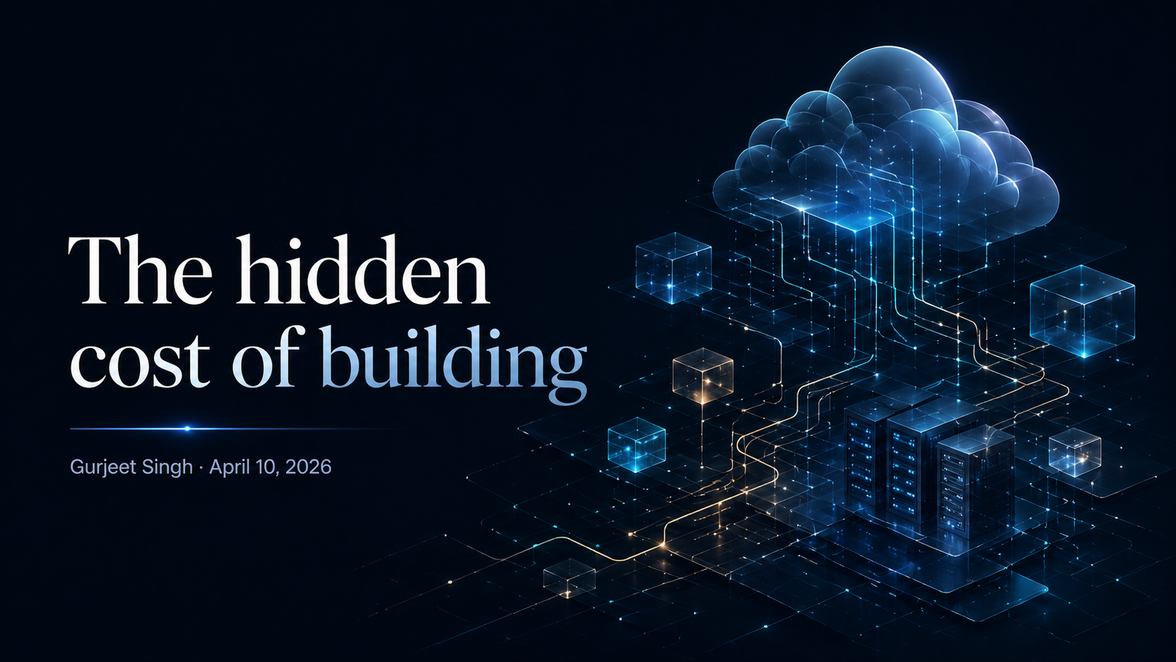 The hidden cost of building